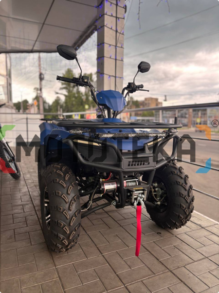 Квадроцикл IRBIS (Ирбис) ATV 200 Premium 2024 синий с ПСМ | Мототека